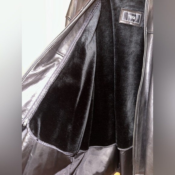 3XL - TREK - LEATHER JACKET- NEVER WORN BUT NOT TAGS - (genuine leather) - Picture 2 of 7